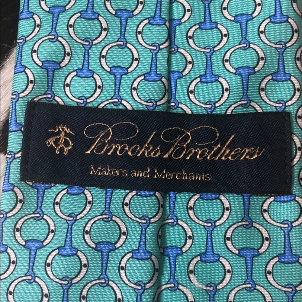 Brooks Brothers Blue blue 💯 % silk tie.